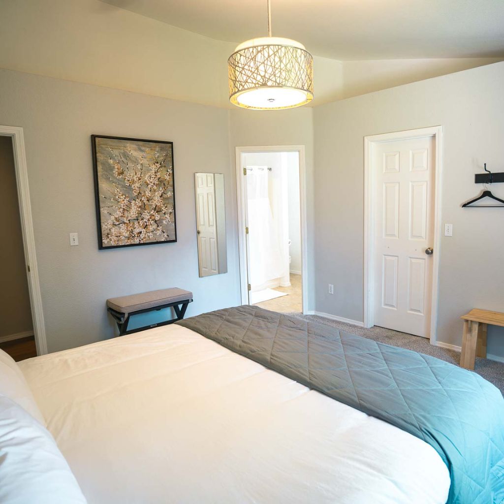 Master Bedroom in a Nampa Vacation Rental